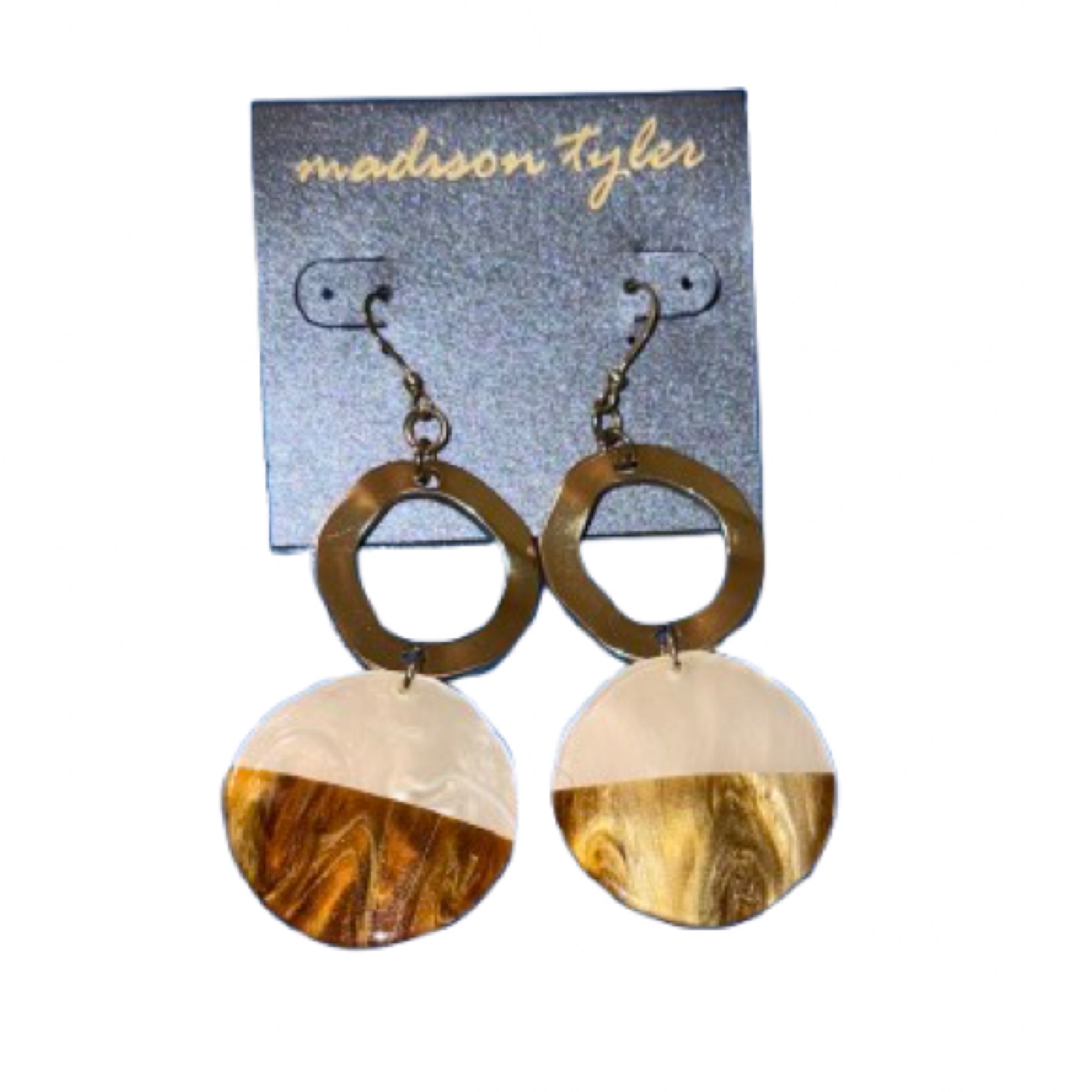 Madison Tyler Gold Dangling Earrings